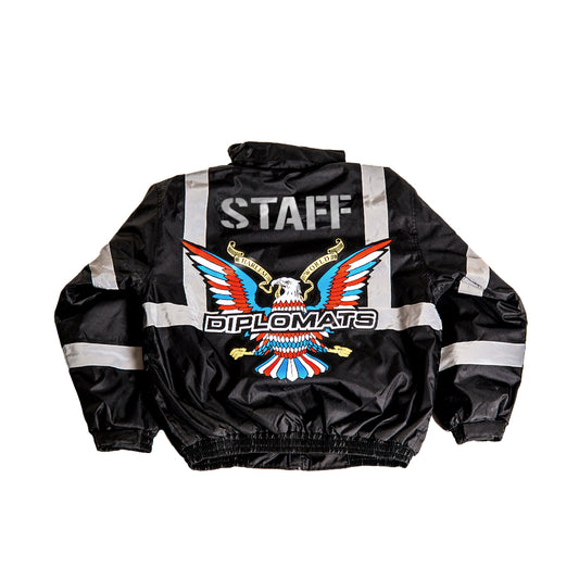 JOMO GLOBAL HIGH VISIBILITY JACKET + LIMITED GAS TRADING CARD SET / BLACK