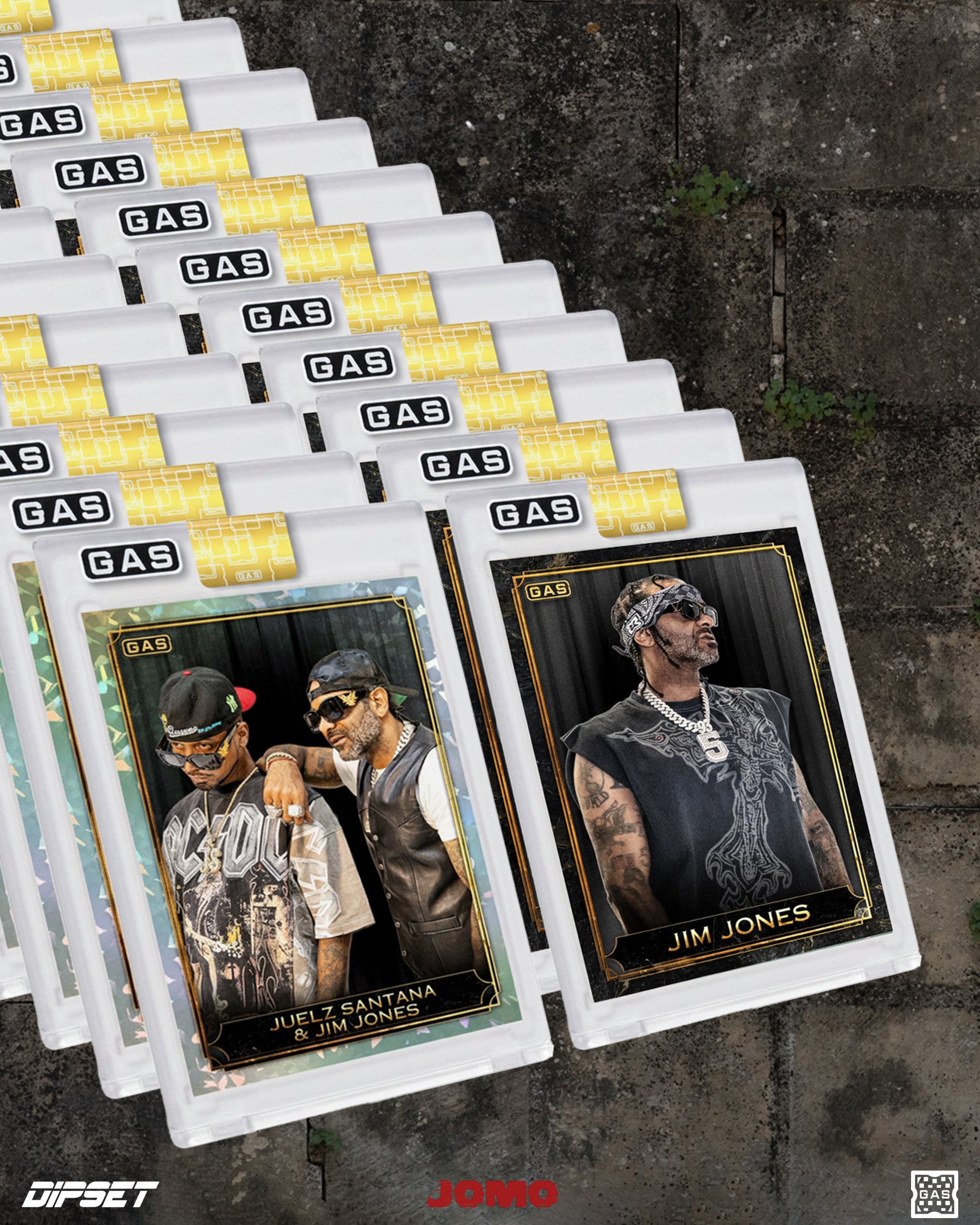 JOMO GLOBAL HIGH VISIBILITY JACKET + LIMITED GAS TRADING CARD SET