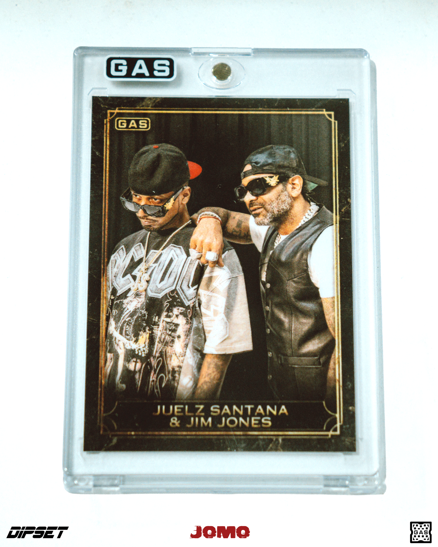 JOMO GLOBAL HIGH VISIBILITY JACKET + LIMITED GAS TRADING CARD SET / BLACK