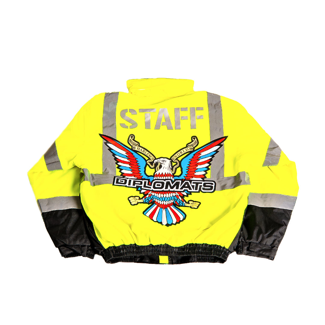 JOMO GLOBAL HIGH VISIBILITY JACKET + LIMITED GAS TRADING CARD SET / YELLOW