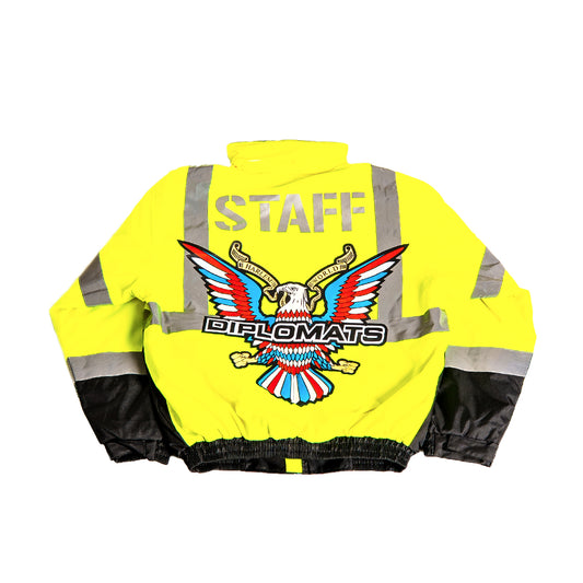 JOMO GLOBAL HIGH VISIBILITY JACKET + LIMITED GAS TRADING CARD SET / YELLOW